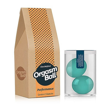 ORGASM BALL - PERFORMANCEOrgasm Ball Performance - É um prolongador funcional, prolonga sua relação sexual. Utilize uma unidade por vez, Óleo Vegetal Aromatizado Beijável Cada Unidade Contem 1,5g,... 