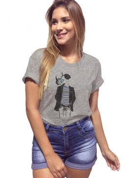 T-Shirt Arimlap Mescla Rinoceronte Cinza,Caimento Reto e Gola Careca.-INFORMAÇÕES: Modelo: 9021TShirtMesclaCor: CinzaComposição: 100% AlgodãoLavagem: lavar a mão ou máquina, não alvejar, não secar em tambor, não... 