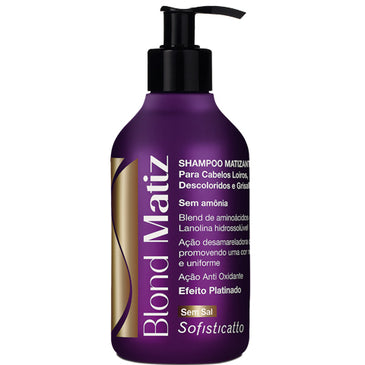 Efeito Desamarelador. LOIROS NA COR IDEAL E SUPER HIDRATADOS! Mulheres que têm cabelos que possuem mechas, luzes ou pintados, na busca de um tom loiro lindo, muitas... 