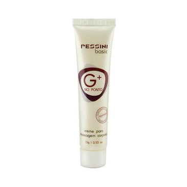 G+ No Ponto Creme Estimulador Feminino para Massagem Corporal Linha Basic 15g Pessini.O Creme G+ No Ponto é um gel inovador do mercado erótico da linha Basic... 