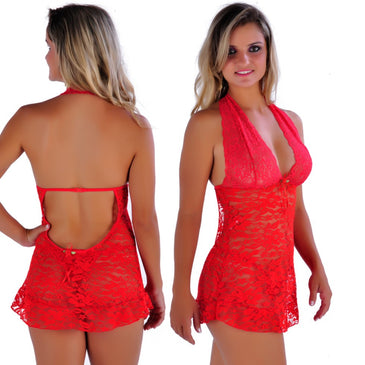 Camisola Amore - Provocante e Sensual!Uma linda sedutora e confortável camisola para noites inesquecíveis !! Esta linda camisola toda em renda.   Transparência e ousadia na medida... 