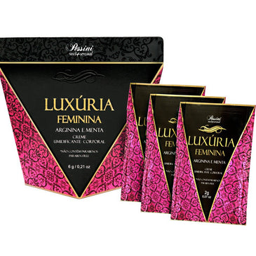 LUXÚRIA EXCITANTE FEMININO Um gel corporal massageador feminino que estimula, sensibiliza o ponto G e torna os orgasmos muito mais intensos.É seguro porque tem formulação de... 