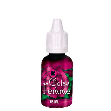 - Exitante Feminino em Gotas Femme 15ml. - Sensação de Calor - Foi desenvolvida para auxiliar na exitação feminina, dando um toque magico na região aplicada... 