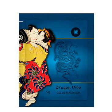 KGel Gel Dragon VIBE 5g - Poderoso Gel Vibrador em Gel - Sache 5g.Eletrizante!!!Ideal para revenda !!! suas Clientes vão AMAR!!!Realmente elétrico, este gel tem... 