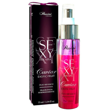 Óleo Bifásico Caviar SexyTerapia - Exotic FruitDescrição: Óleo bifásico contendo extrato de caviar e essências sensuais.Benefícios: Provoca refrescância no corpo e na parte genital.Modo de Uso: Passar sobre... 