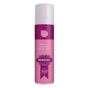 Óleo para massagem beijável Aerosol - Sabor Chocolate ou Morango (166ml/90g)O Óleo para Massagem Beijável Chocolate ou Morango é deliciosamente prático, vai direto ao ponto do corpo... 