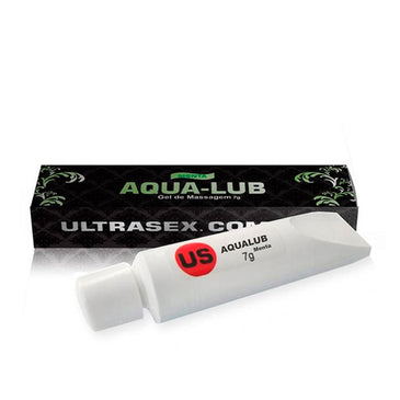 AQUA-LUB 7g. - MENTA - COMESTÍVEL  Poderoso Gel Lubrificante Comestível com Sabor de Menta - Delicioso ....A sua Clientes vão adorar experimentar este novo sabor ....Modo... 