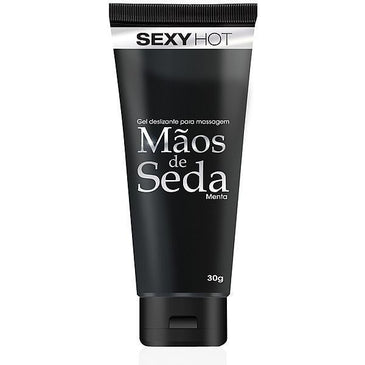 Mãos de Seda Menta, Gel Deslizante para Massagem !!!Um toque macio e aveludado. Aproveite cada momento e torne-o inesquecível !Modo de usar: Aplique o Gel para massagem... 