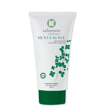 Sabonete Líquido Íntimo - Morango ou Menta  200ml  O Sabonete Líquido Fresh protege e cuida da sua área íntima deixando você com a sensação de frescor e... 